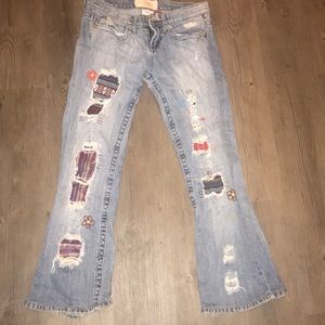 Z. Cavaricci patchwork jeans